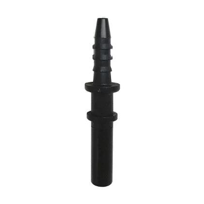 Motivelle 6.3mm SAE Quick-Connect Fuel Fitting — Male, 180° (6.3-5.14-180-M)
