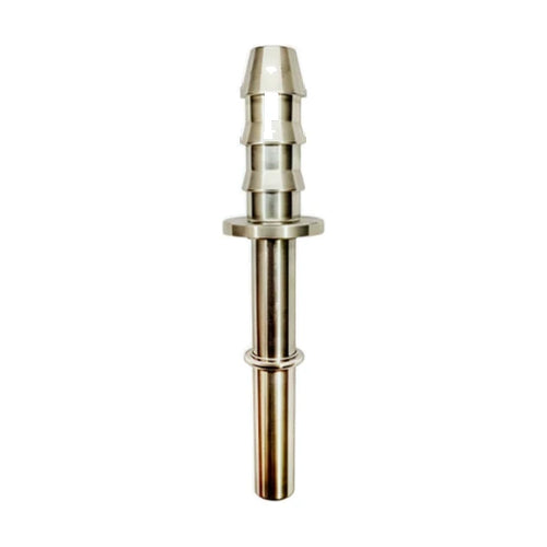 Motivelle 6.3mm SAE Quick-Connect Fuel Fitting — Male, 180° (6.3-8.8-180-M)