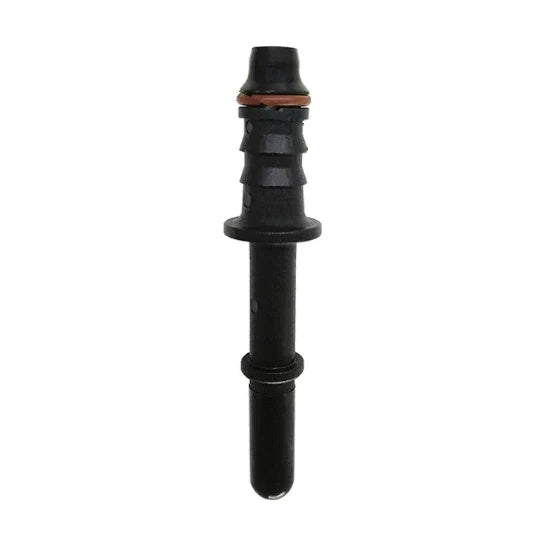 Motivelle 6.3mm SAE Quick-Connect Fuel Fitting — Male, 180°, O-Ring (6.3-9.03-180-MO)