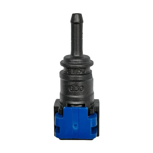 Motivelle 6.3mm SAE Quick-Connect Fuel Fitting — Female, 180° (6.3S-4.5-180-F)