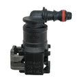 Motivelle 6.3mm SAE Quick-Connect Fuel Fitting — Female, 90°, O-Ring (6.3S-6-90-FO)