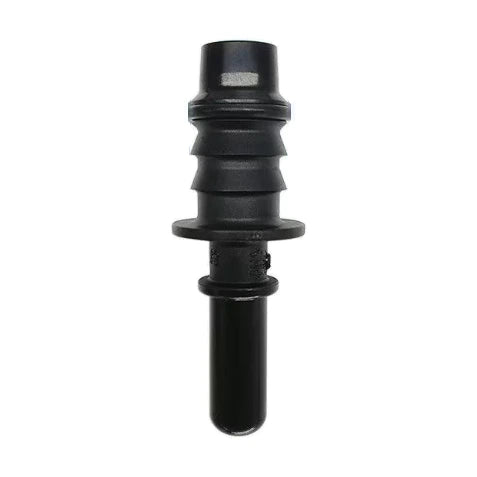 Motivelle 7.89mm SAE Quick-Connect Fuel Fitting — Male, 180°, O-Ring (7.89-12.87-180-MO)