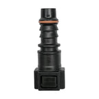 Motivelle 7.89mm SAE Quick-Connect Fuel Fitting — Female, 180°, O-Ring (7.89-12.9-180-FO)