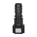 Motivelle 7.89mm SAE Quick-Connect Fuel Fitting — Female, 180° (7.89-13.8-180-F)