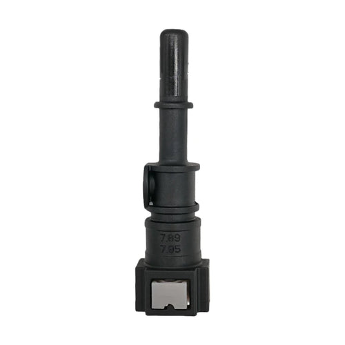 Motivelle 7.89mm SAE Quick-Connect Fuel Fitting — Female, 180° (7.89-180-F)