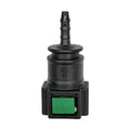 Motivelle 7.89mm SAE Quick-Connect Fuel Fitting — Female, 180° (7.89-4.57-180-F)