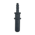 Motivelle 7.89mm SAE Quick-Connect Fuel Fitting — Male, 180° (7.89-4.66-180-M)