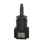 Motivelle 7.89mm SAE Quick-Connect Fuel Fitting — Female, 180° (7.89-5.5-180-F)
