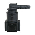 Motivelle 7.89mm SAE Quick-Connect Fuel Fitting — Female, 90° (7.89-6-90-F)