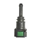 Motivelle 7.89mm SAE Quick-Connect Fuel Fitting — Female, 180° (7.89-6.3-180-F)