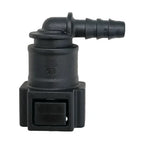 Motivelle 7.89mm SAE Quick-Connect Fuel Fitting — Female, 90° (7.89-6.7-90-F)