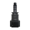 Motivelle 7.89mm SAE Quick-Connect Fuel Fitting — Female, 180° (7.89-8.41-180-F)