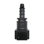 Motivelle 7.89mm SAE Quick-Connect Fuel Fitting — Female, 180° (7.89-8.41-180-F)
