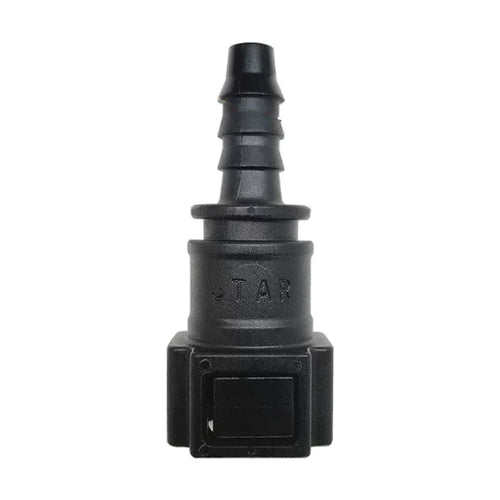 Motivelle 7.89mm SAE Quick-Connect Fuel Fitting — Female, 180° (7.89-8.41-180-F)