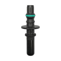 Motivelle 7.89mm SAE Quick-Connect Fuel Fitting — Male, 180°, O-Ring (7.89-8.88-180-MO)