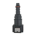 Motivelle 7.89mm SAE Quick-Connect Fuel Fitting — Female, 180°, O-Ring (7.89-8.9-180-FO)