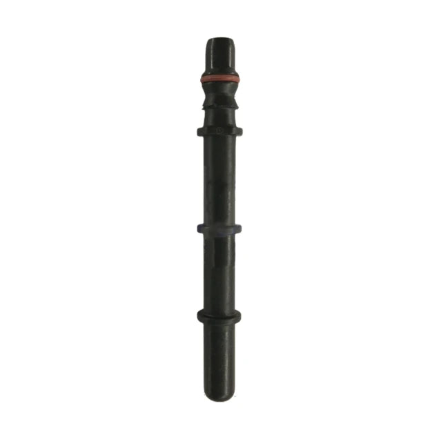 Motivelle 7.89mm SAE Quick-Connect Fuel Fitting — Male, 180°, O-Ring (7.89-8.9-180-MO)