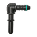 Motivelle 7.89mm SAE Quick-Connect Fuel Fitting — Male, 90°, O-Ring (7.89-8.97-90-MO)