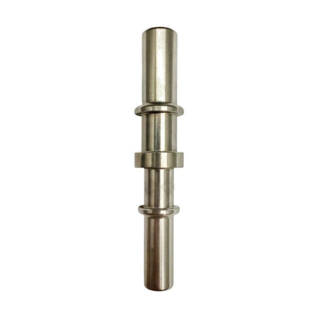 Motivelle 7.89mm SAE Quick-Connect Fuel Fitting — Male, 180° (7.89-9.49-180-M)