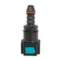 Motivelle 7.89mm SAE Quick-Connect Fuel Fitting — Female, 180°, O-Ring (7.89-ID6-180-FO)