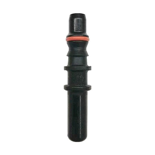 Motivelle 7.89mm SAE Quick-Connect Fuel Fitting — Male, 180°, O-Ring (7.89-ID6-180-MO)