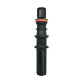 Motivelle 7.89mm SAE Quick-Connect Fuel Fitting — Male, 180°, O-Ring (7.89-ID6-180-MO)