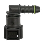 Motivelle 7.89mm SAE Quick-Connect Fuel Fitting — Female, 90°, O-Ring (7.89-ID6-90-FO)