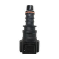 Motivelle 9.49mm SAE Quick-Connect Fuel Fitting — Female, 180°, O-Ring (9.49-10.85-180-FO)