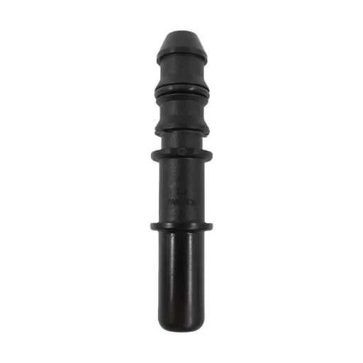 Motivelle 9.49mm SAE Quick-Connect Fuel Fitting — Male, 180°, O-Ring (9.49-11.6-180-MO)