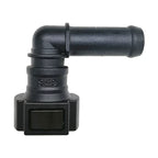 Motivelle 9.49mm SAE Quick-Connect Fuel Fitting — Female, 90° (9.49-12.14-90-F)