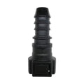 Motivelle 9.49mm SAE Quick-Connect Fuel Fitting — Female, 180° (9.49-13.77-180-F)