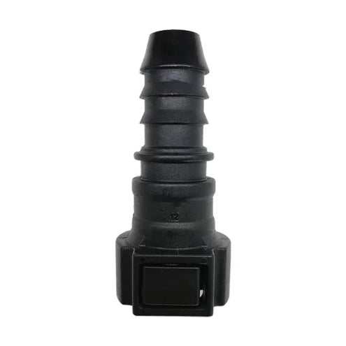 Motivelle 9.49mm SAE Quick-Connect Fuel Fitting — Female, 180° (9.49-13.77-180-F)