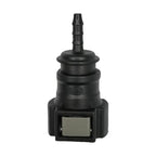 Motivelle 9.49mm SAE Quick-Connect Fuel Fitting — Female, 180° (9.49-4.6-180-F)