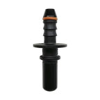 Motivelle 9.49mm SAE Quick-Connect Fuel Fitting — Male, 180°, O-Ring (9.49-8.82-180-MO)