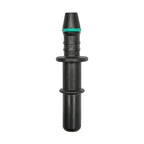 Motivelle 9.49mm SAE Quick-Connect Fuel Fitting — Male, 180°, O-Ring (9.49-9.04-180-MO)