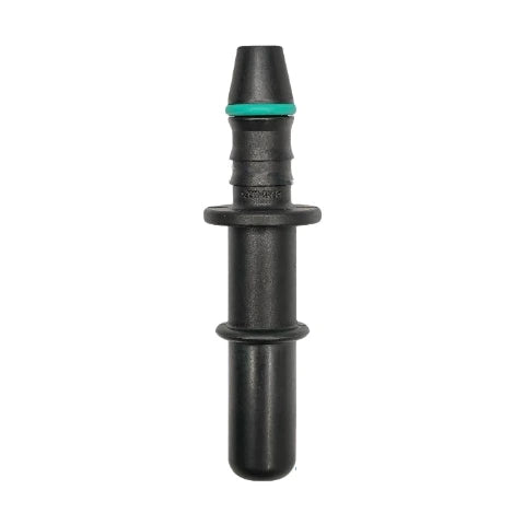 Motivelle 9.49mm SAE Quick-Connect Fuel Fitting — Male, 180°, O-Ring (9.49-9.04-180-MO)