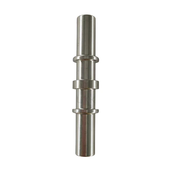 Motivelle 9.49mm SAE Quick-Connect Fuel Fitting — Male, 180° (9.49-9.49-180-M)