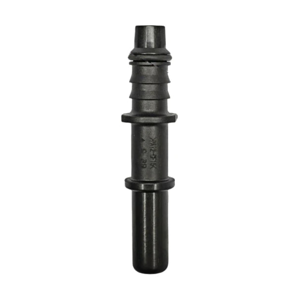 Motivelle 9.89mm SAE Quick-Connect Fuel Fitting — Male, 180°, O-Ring (9.89-10.94-180-MO)