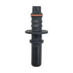 Motivelle 9.89mm SAE Quick-Connect Fuel Fitting — Male, 180°, O-Ring (9.89-10.96-180-MO)