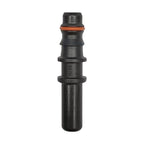 Motivelle 9.89mm SAE Quick-Connect Fuel Fitting — Male, 180°, O-Ring (9.89-11.57-180-MO)