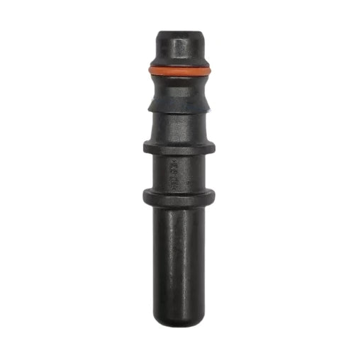Motivelle 9.89mm SAE Quick-Connect Fuel Fitting — Male, 180°, O-Ring (9.89-11.57-180-MO)