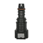 Motivelle 9.89mm SAE Quick-Connect Fuel Fitting — Female, 180°, O-Ring (9.89-12.9-180-FO)