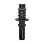 Motivelle 9.89mm SAE Quick-Connect Fuel Fitting — Male, 180°, O-Ring (9.89-12.95-180-MO)
