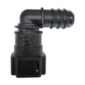 Motivelle 9.89mm SAE Quick-Connect Fuel Fitting — Female, 90° (9.89-13.9-90-F)