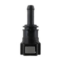 Motivelle 9.89mm SAE Quick-Connect Fuel Fitting — Female, 180° (9.89-8-180-F)