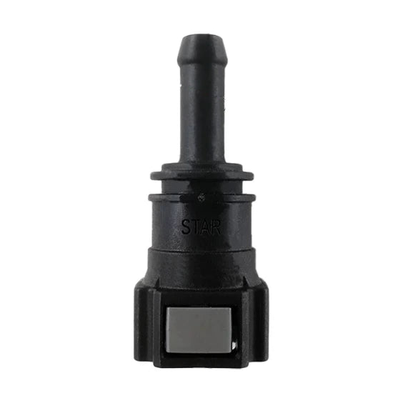 Motivelle 9.89mm SAE Quick-Connect Fuel Fitting — Female, 180° (9.89-8-180-F)
