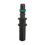 Motivelle 9.89mm SAE Quick-Connect Fuel Fitting — Male, 180°, O-Ring (9.89-8.92-180-MO)
