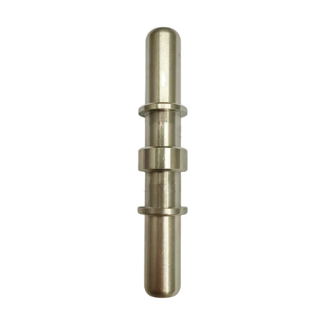 Motivelle 9.89mm SAE Quick-Connect Fuel Fitting — Male, 180° (9.89-9.89-180-M)