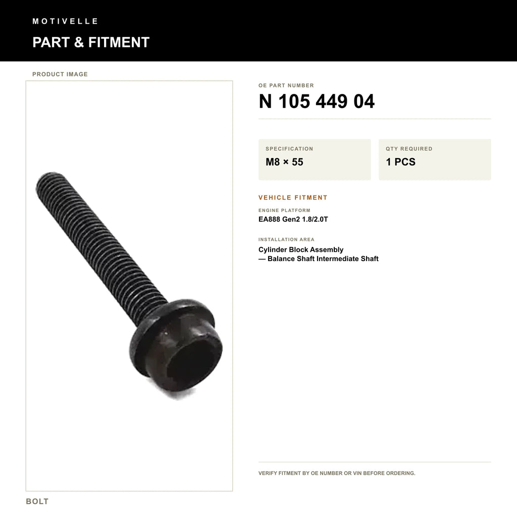 Bolt - product information