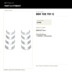 Connecting Rod Bearing Shell - product information